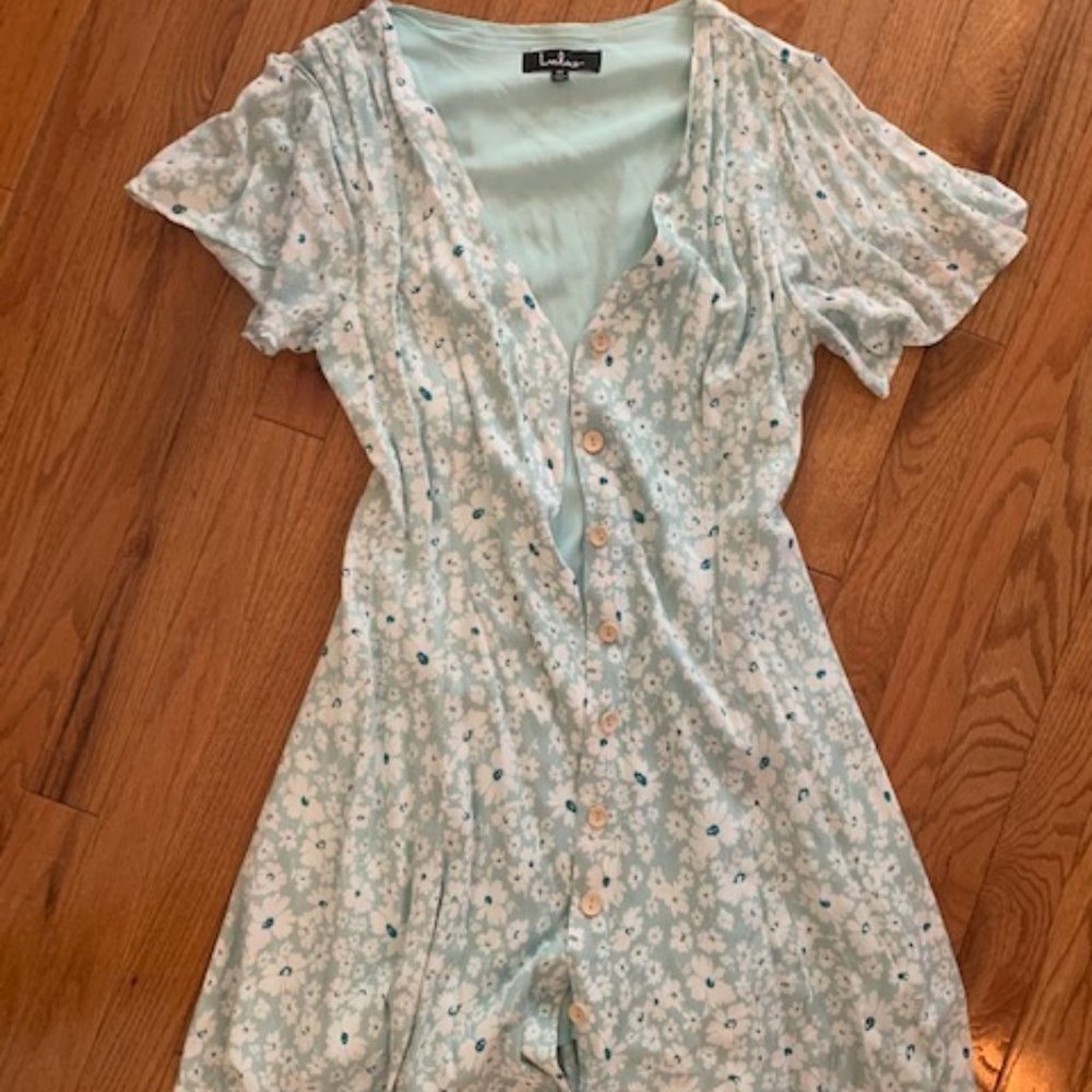 Lulus Floral Skater Dress